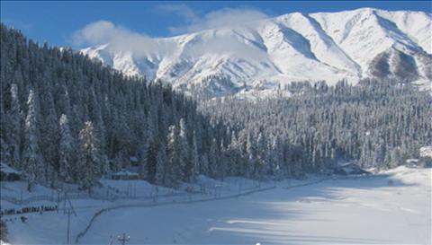 Beautiful landscape of Kashmir